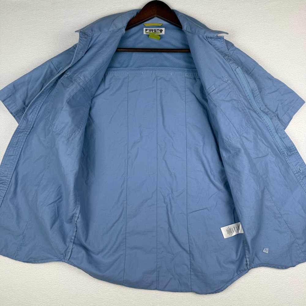 First Tactical Cotton Station Short Sleeve Shirts Mens S Zipper Utility 112008 - Picture 8 of 13